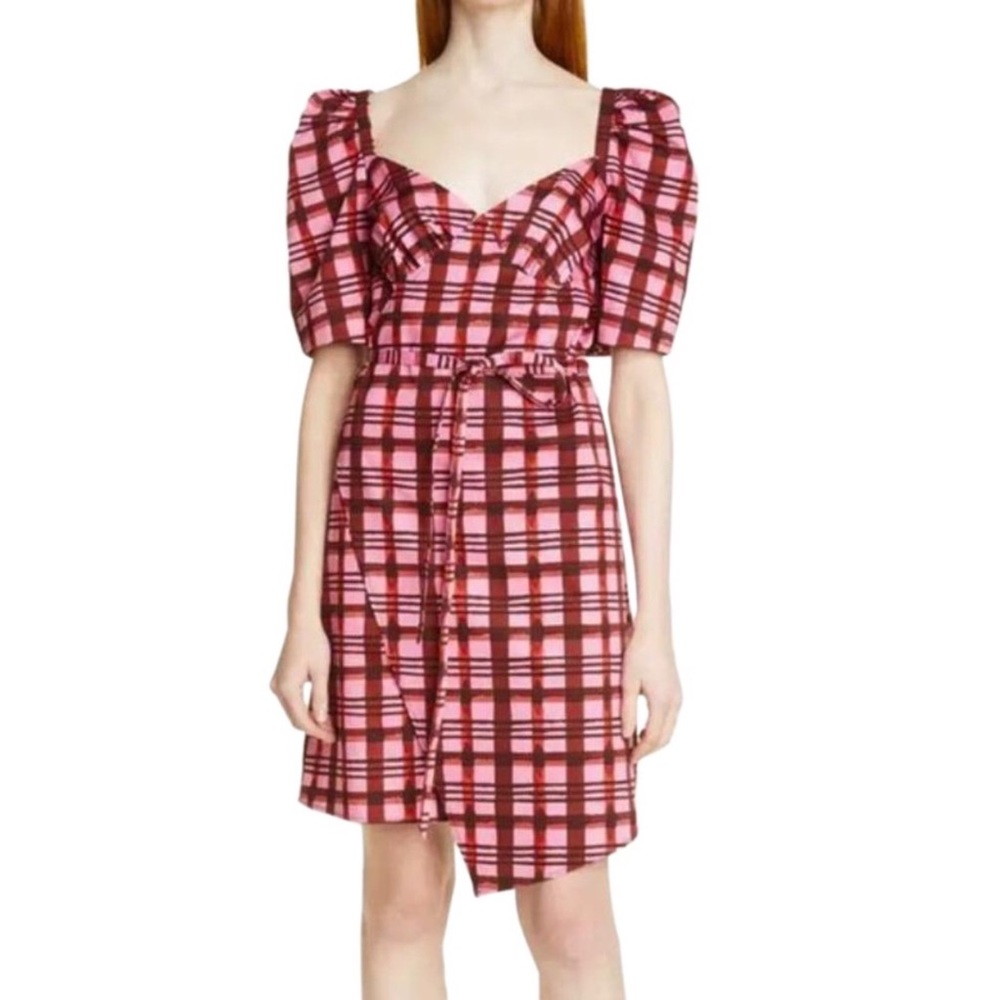 Baum und Pferdgarten Arvia Wrap Dress Stripe Size 36 US 6 Scandinavian